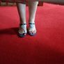 Purple dressy sandals Size 36 NEW Image 2