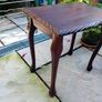 small vintage side table or plant stand Image 3