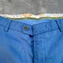 Meyer Mens Trousers Roma W38 L32 Blue Cotton Straight Zip Fly Image 2