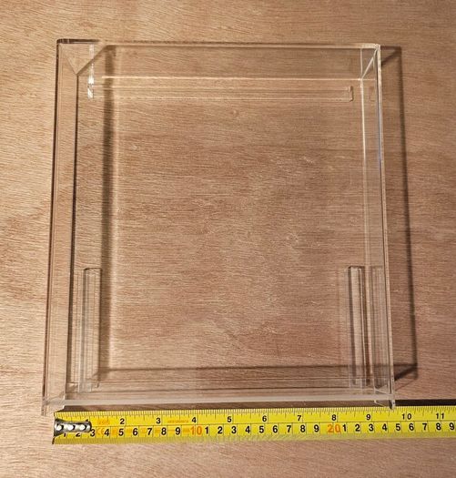 Star Wars Arcrilic Display Cases  (Small Crack Bottom Left)