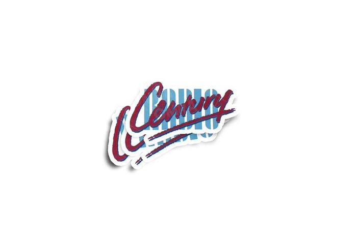 Century Radio Glossy Stickers 3-Pack
