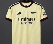 Arsenal cream 26/27 soccer jersey