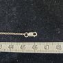 Vintage Sterling Silver 925 Key Pendant Necklace 45.5cm Chain 6.83g Signed Image 4