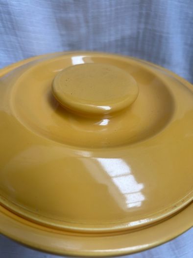 Large Vintage Yellow Fiesta Kitchen Kraft Line