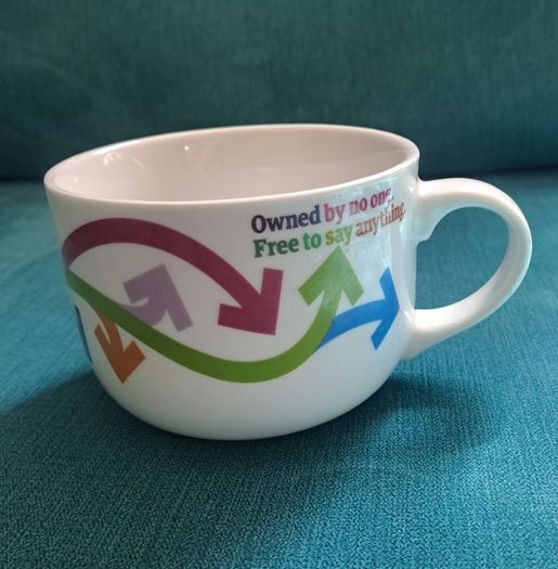 Guardian newspaper mug
