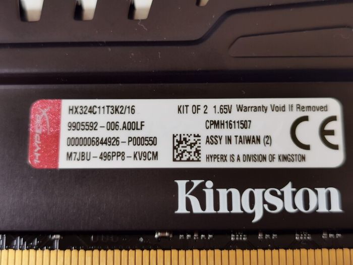Kingston memory