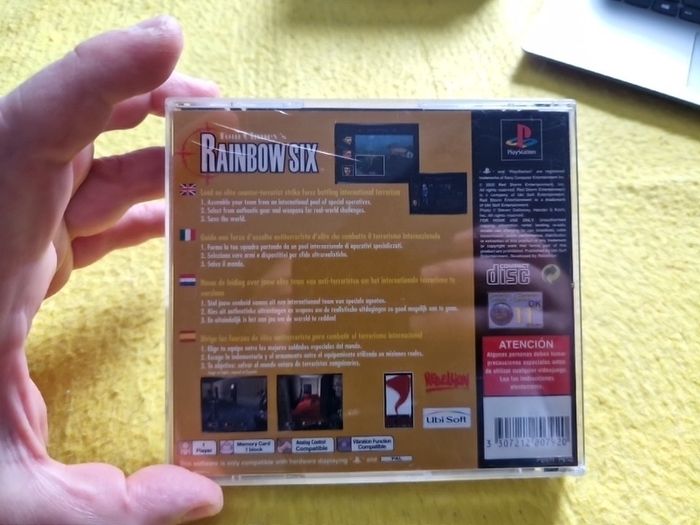 Rainbow Six Tom Clancy s PlayStation1 Ps1 PlayStation2 Ps2 Games Original