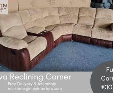 New Cream Nova Full Recliner Sets