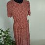 Summer floral viscose dress size 12-14 Image 10