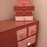 REDUCED cabinet red pink Image 5
