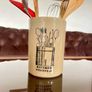 Vintage Stoneware Pearsons of Chesterfield Crock Style Utensil Holder Image 8