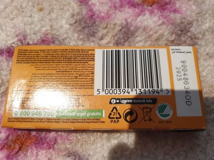 AAA industrial grade batteries