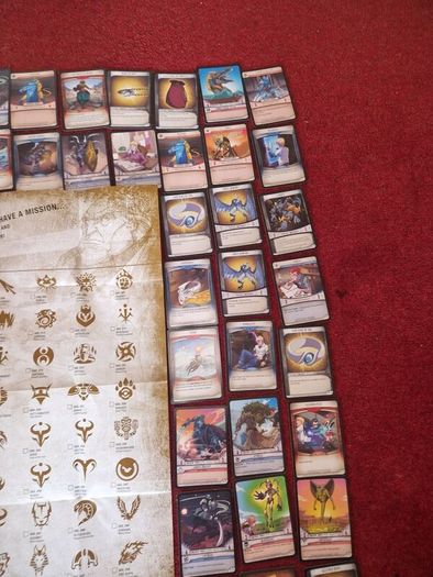 Huntik trading card collection