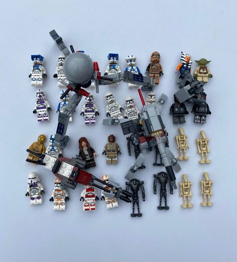 LEGO Star Wars Clone Wars Minifigure Lot  Clones, Droids, Stormtroopers & Sets