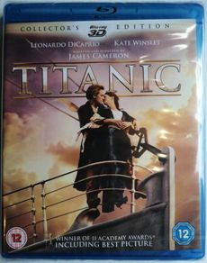 Titantic 3D (James Cameron Film) [1997] Leonardo DiCaprio & Kate Winslet [3D+2D Blu-ray Movie] Academy Award Winner - STILL SEALED