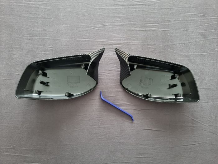 BMW 5 Series E60 E61 M Style Carbon Look Mirror Covers Brand New