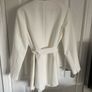 Gallery ladies cream jacket with belt Image 5
