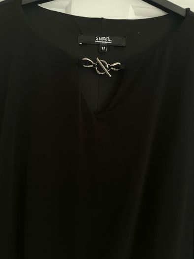 Star by Julien Macdonald black dress LBD size 12