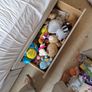 King Divan light grey Ez Living with drawers Image 3