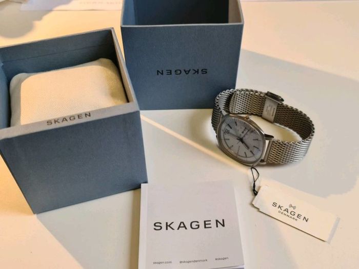 Skagen watch. Modern clean design - as new