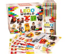 MY LEGO WORLD 25 Book Bookset Brand New & Sealed