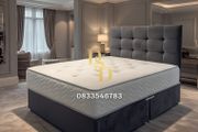 Plush Velvet Divan Bed