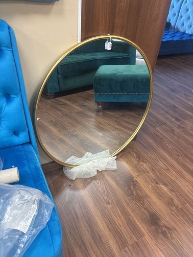 Golden mirror