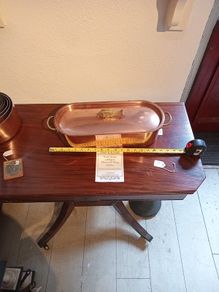 Vintage Copper Fish Kettle