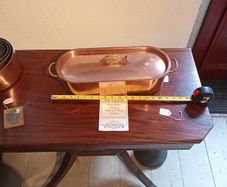 Vintage Copper Fish Kettle