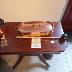 Vintage Copper Fish Kettle