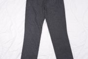 Ted Baker Dark Grey Textured Tailored Straight Wool Trousers 14UK/42EU