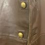 British Army Leather Military Jerkin Vest With Wool Lining World War WWII WWI Image 2