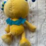 Disney Henry Hugglemonster Ivor Yellow Plush Soft Toy Golden Bear Monster Does Not Talk Used Please look at the pictures Image 8