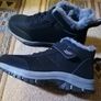 Temu High-Top Winter Sneakers with Faux Fur Trim Size 36/UK 3, Black (Brand New) Image 3