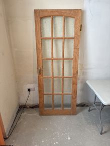 Solid Wood decorative internal door