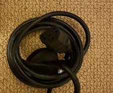 IEC C13 mains power cable
