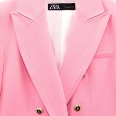 Zara Double Breasted Blazer XL
