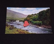 Ireland Postcard : Aasleagh Falls , Leenane , Connemara , Co. Mayo - 1960s