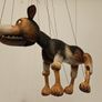 Wild Dog Czech Handmade Wooden Marionette Image 4