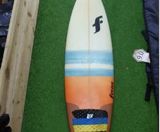 Second Hand Ferox Surfboards 5'10 Fractal Futures Shortboard