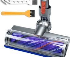 Anti-Tangle Replacement Head for Dyson V7V8V10V11V15 Vacuum Cleaner  50W High Torque Motorhead with LED Light,for Dyson V7 V8 V10 V11 V15 SV10 SV11 SV12 SV14,for Cleaning Hardwood Floors&Carpets