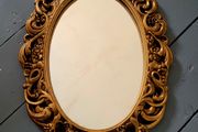 Vintage cherub mirror
