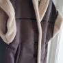 K-ZELL faux fur sleeveless aviator gilet Sz M (Fit 10-14UK) - Rrp 119 (New) Image 8