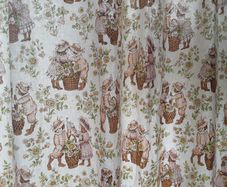 vintage curtains