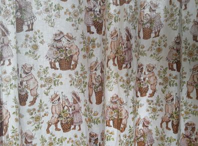 vintage curtains