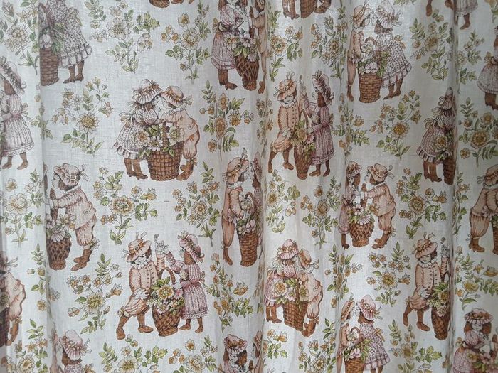vintage curtains