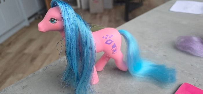 Happy Hugs Sweet Kisses Sister Ponies HTF MLP G1 My Little Pony