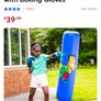 Kids punch bag and gloves Image 2