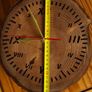 Handmade Natural Woodyn Clock - Unique Rustic Home Decor Image 7