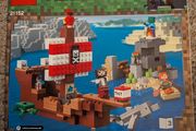 Minecraft Lego 21152 The Pirate Ship adventure